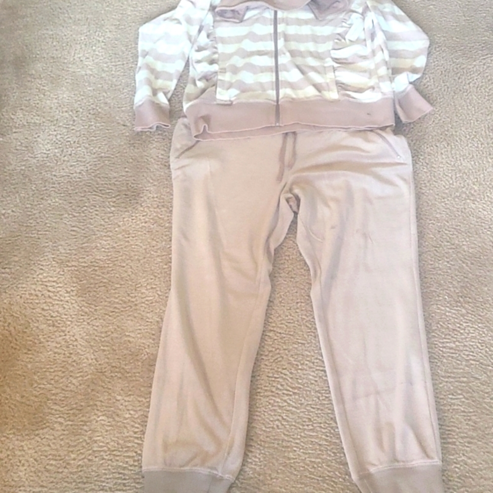 Velour jogger set